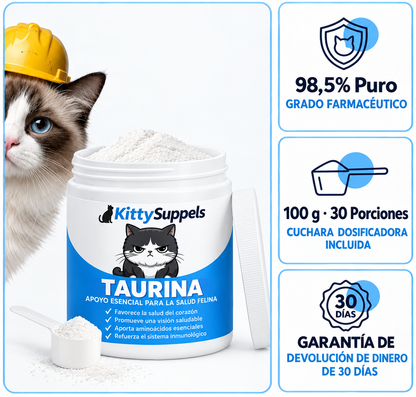 Suplemento de taurina de KittySupples™