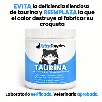 Suplemento de taurina de KittySupples™